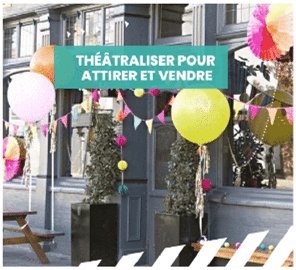 Théâtralisation point de vente