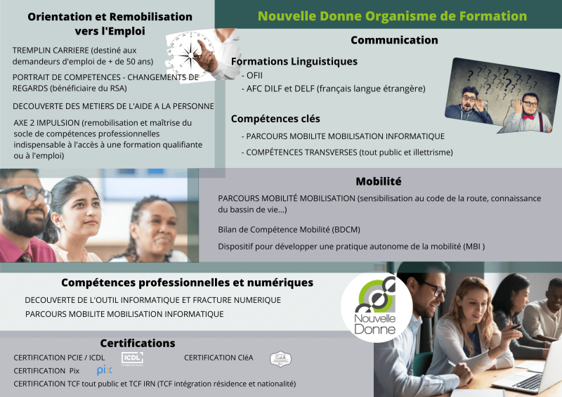Flyer Nouvelle Donne formation - Verso
