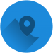 emplacement géographique 12 fond bleu
